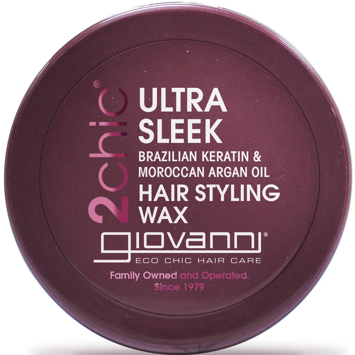 Ultra-Sleek Hair Styling Wax