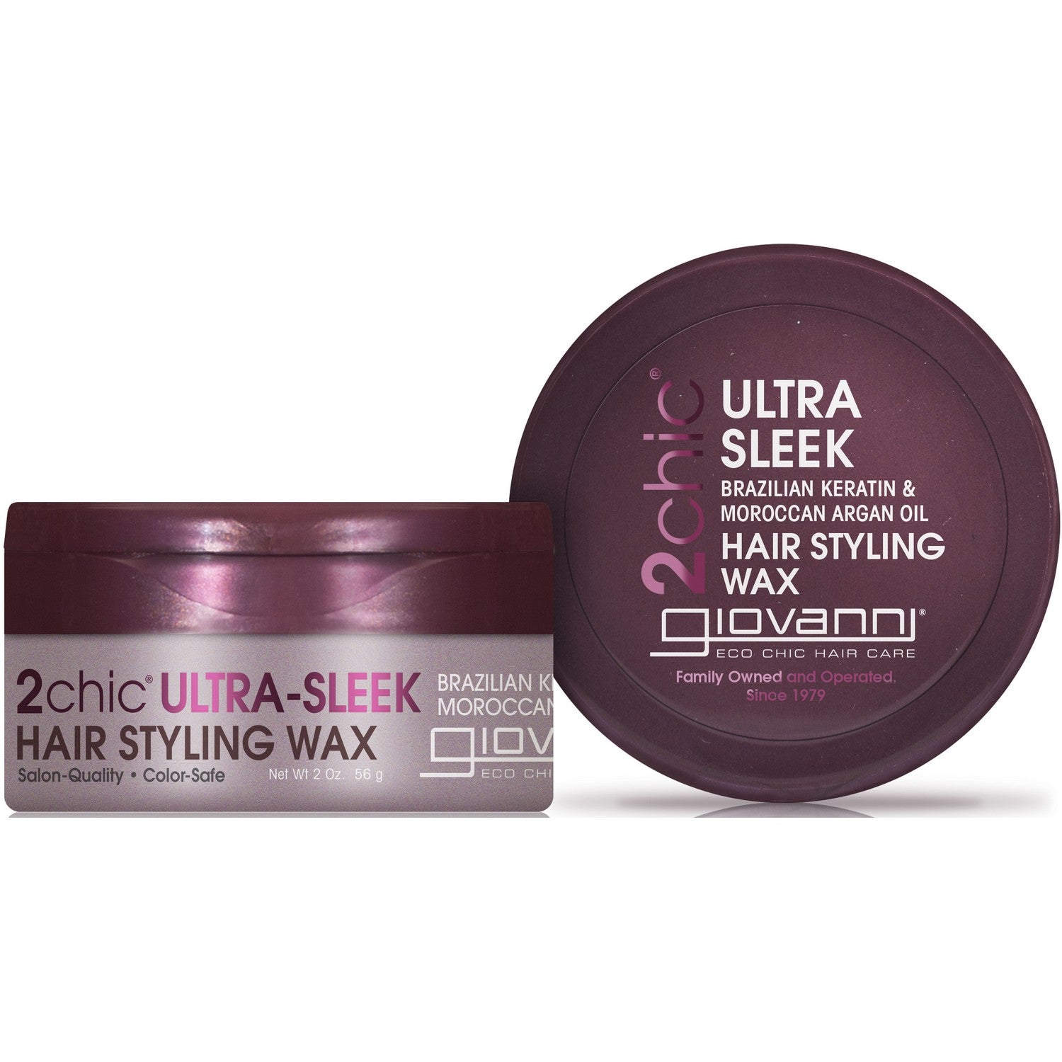 Ultra-Sleek Hair Styling Wax